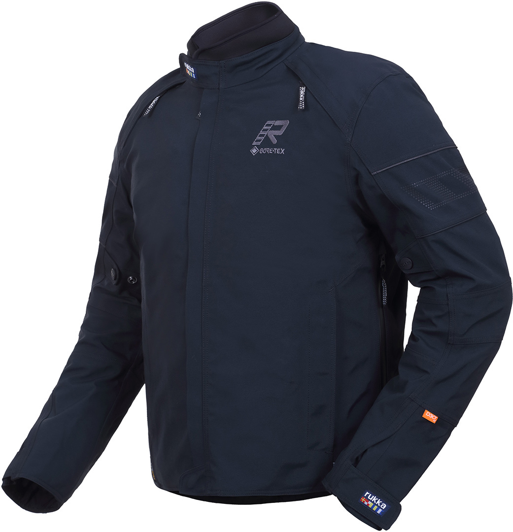 Rukka R-EX Motorrad Textiljacke, schwarz, Gre 52, schwarz, Gre 52