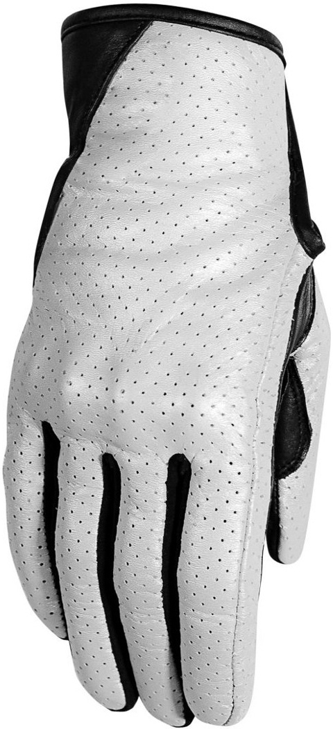 Rusty Stitches Eve Damen Motorradhandschuhe, schwarz-weiss, Gre XL, schwarz-weiss, Gre XL