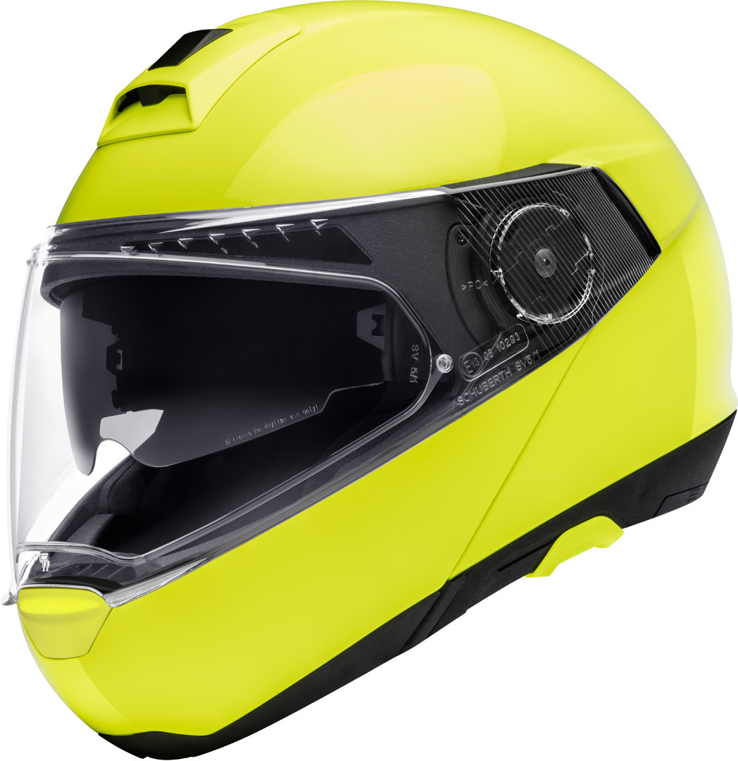 Schuberth C4 Pro Klapphelm, gelb, Gre M, gelb, Gre M