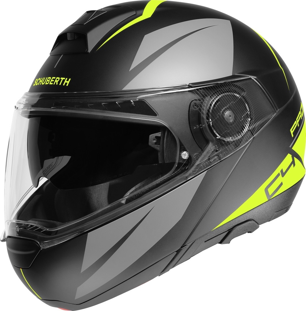 Schuberth C4 Pro Merak Klapphelm, gelb, Gre M, gelb, Gre M