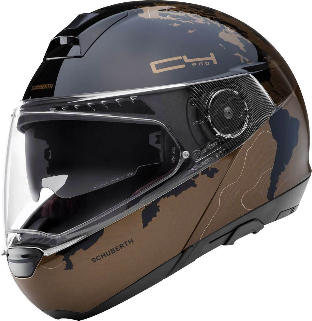 Schuberth C4 Pro Women Magnitudo Klapphelm, braun, Gre 53 fr Frauen, braun, Gre 53 unter Sturzhelme