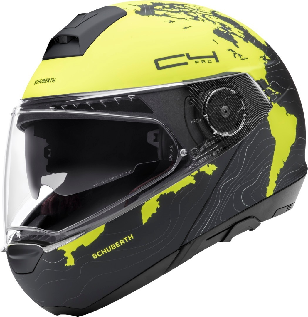 Schuberth C4 Pro Women Magnitudo Klapphelm, gelb, Gre S fr Frauen, gelb, Gre S