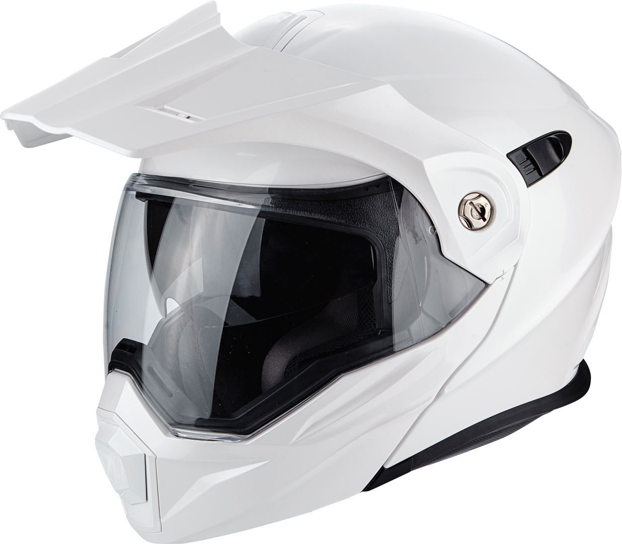 Scorpion ADX-1 Solid Enduro Klapphelm, weiss, Gre XS 54 55, weiss, Gre XS 54 55