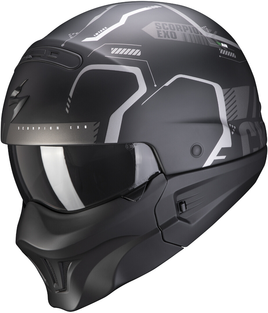 Scorpion EXO-Combat Evo Ram Helm, grau, Gre M, grau, Gre M unter Bekleidung