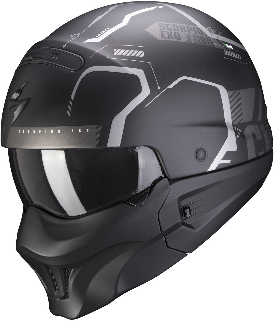Scorpion EXO-Combat Evo Ram Helm, grau, Größe XS, grau, Größe XS