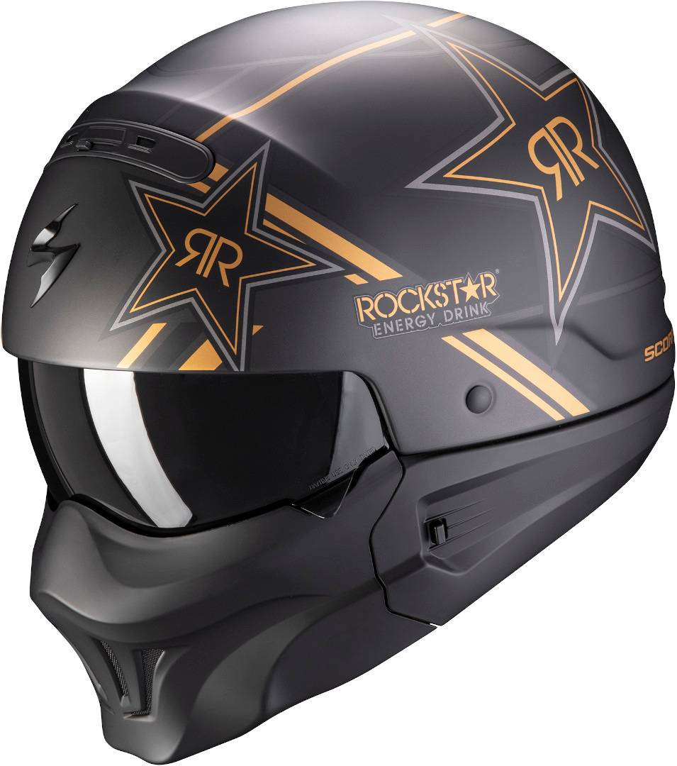 Scorpion EXO-Combat Evo Rockstar Helm, mehrfarbig, Größe S, mehrfarbig, Größe S