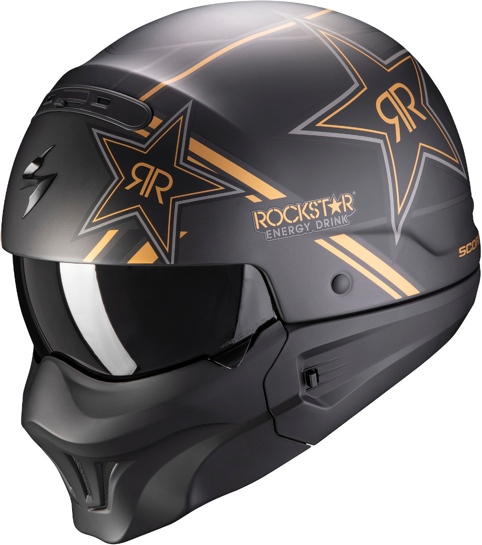 Scorpion EXO-Combat Evo Rockstar Helm, mehrfarbig, Gre XS 54 55, mehrfarbig, Gre XS 54 55