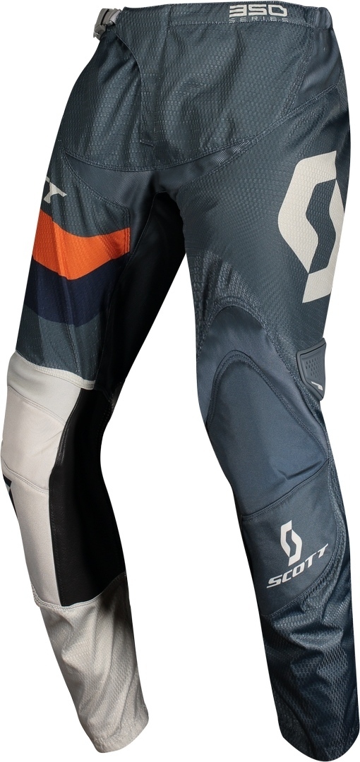 Scott 350 Track Regular Motocross Hose, blau-orange, Größe 30, blau-orange, Größe 30
