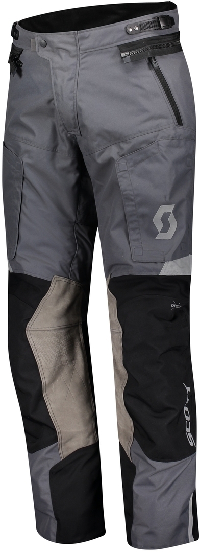 Scott Dualraid Dryo Motorrad Textilhose, schwarz-grau, Gre XL, schwarz-grau, Gre XL