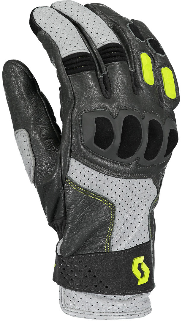 Scott Sport ADV Motorrad Handschuhe, schwarz-gelb, Gre L, schwarz-gelb, Gre L