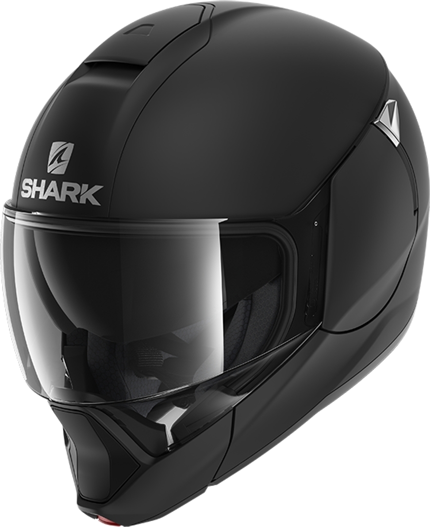 Shark Evojet Blank Helm, schwarz, Größe M, schwarz, Größe M
