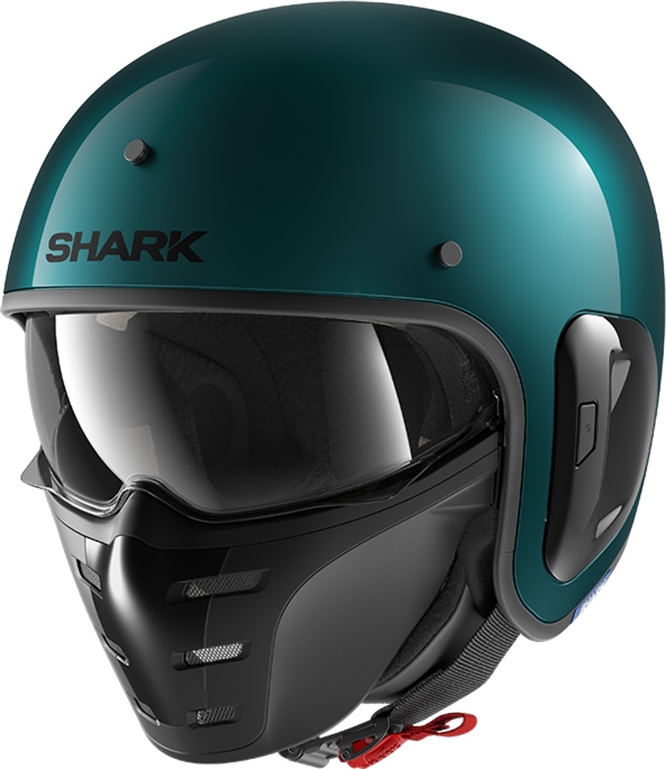 Shark S-Drak 2 Blank Jethelm, trkis, Gre S, trkis, Gre S