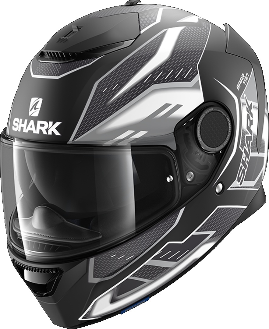 Shark Spartan Antheon Helm, schwarz-weiss, Größe L, schwarz-weiss, Größe L