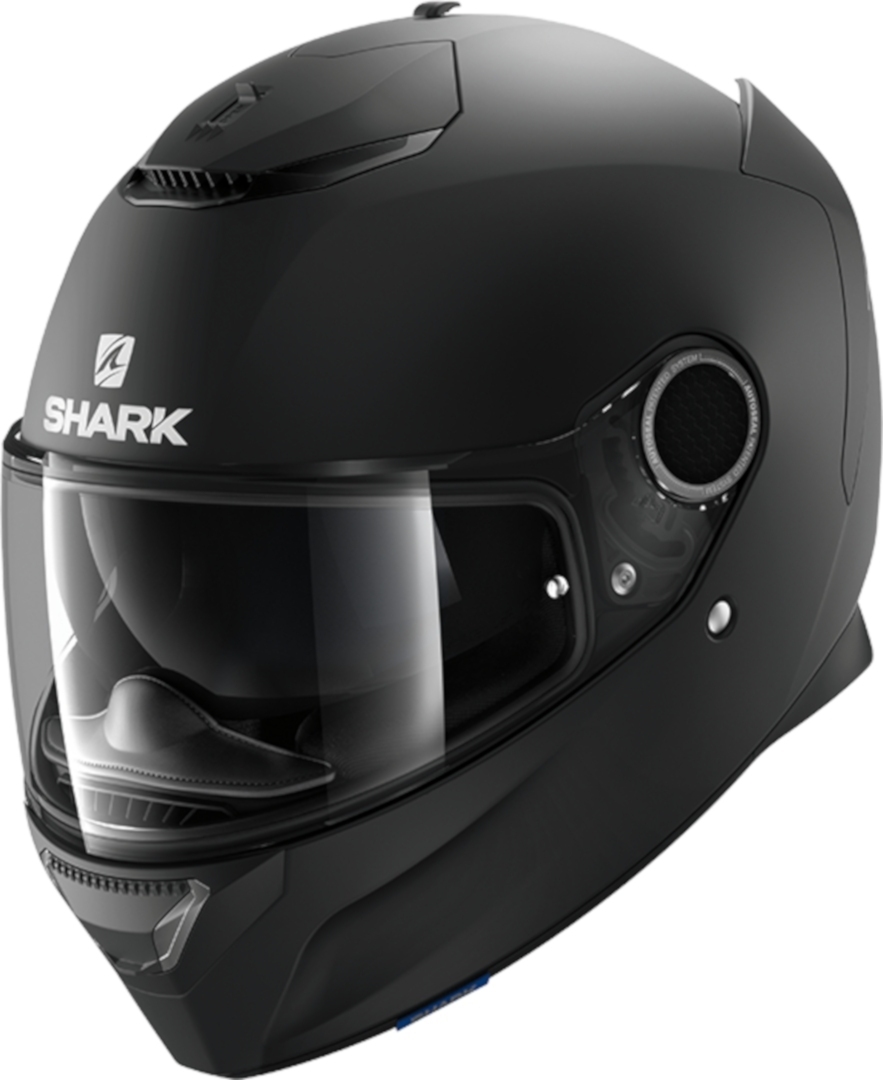 Shark Spartan Blank Mat Helm, schwarz, Gre XL, schwarz, Gre XL unter Sturzhelme