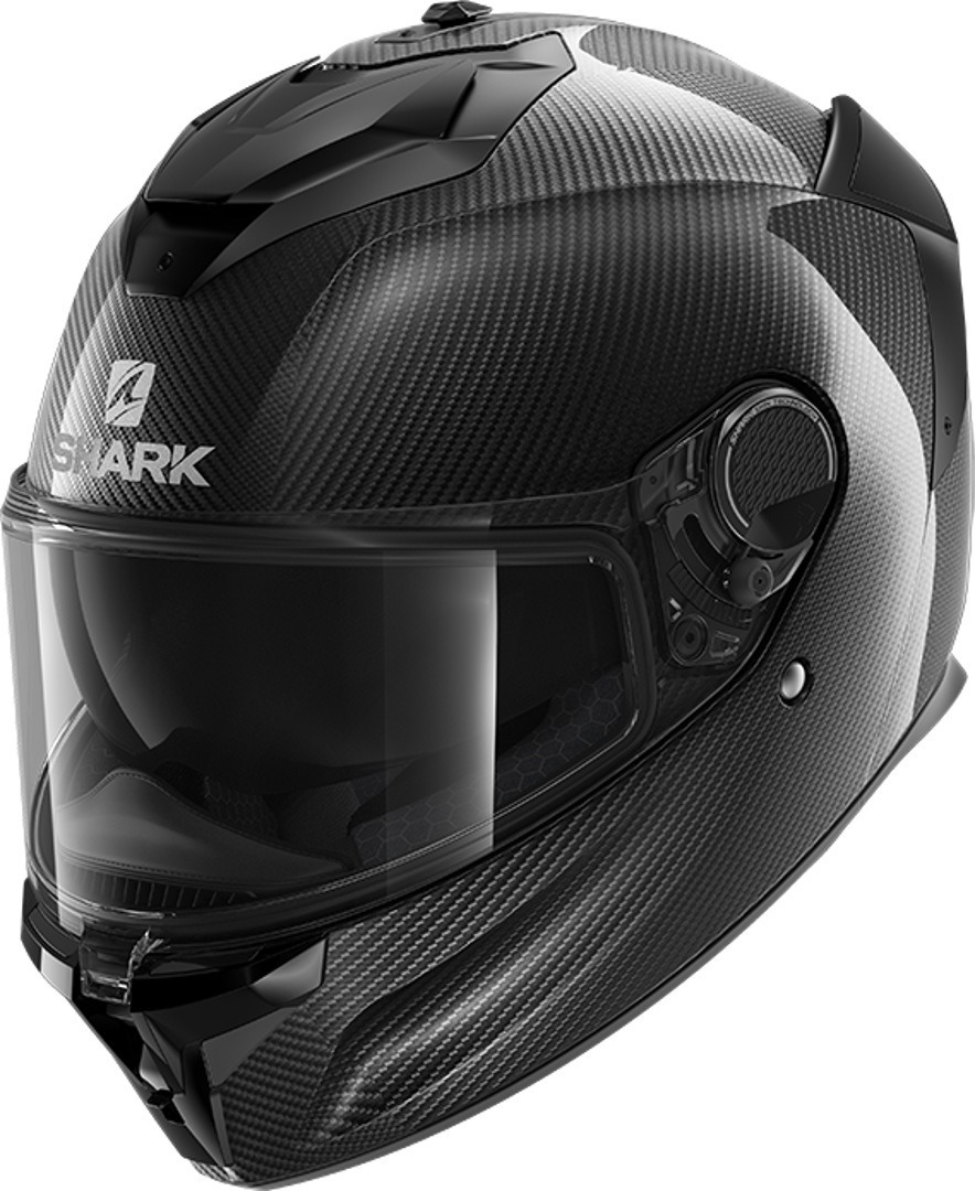 Shark Spartan GT Carbon Skin Helm, schwarz, Größe S, schwarz, Größe S