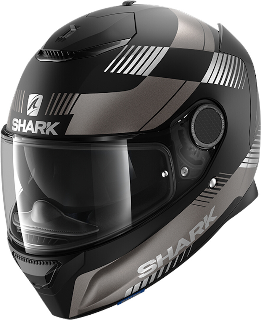 Shark Spartan Strad Integralhelm, schwarz-grau, Gre L, schwarz-grau, Gre L