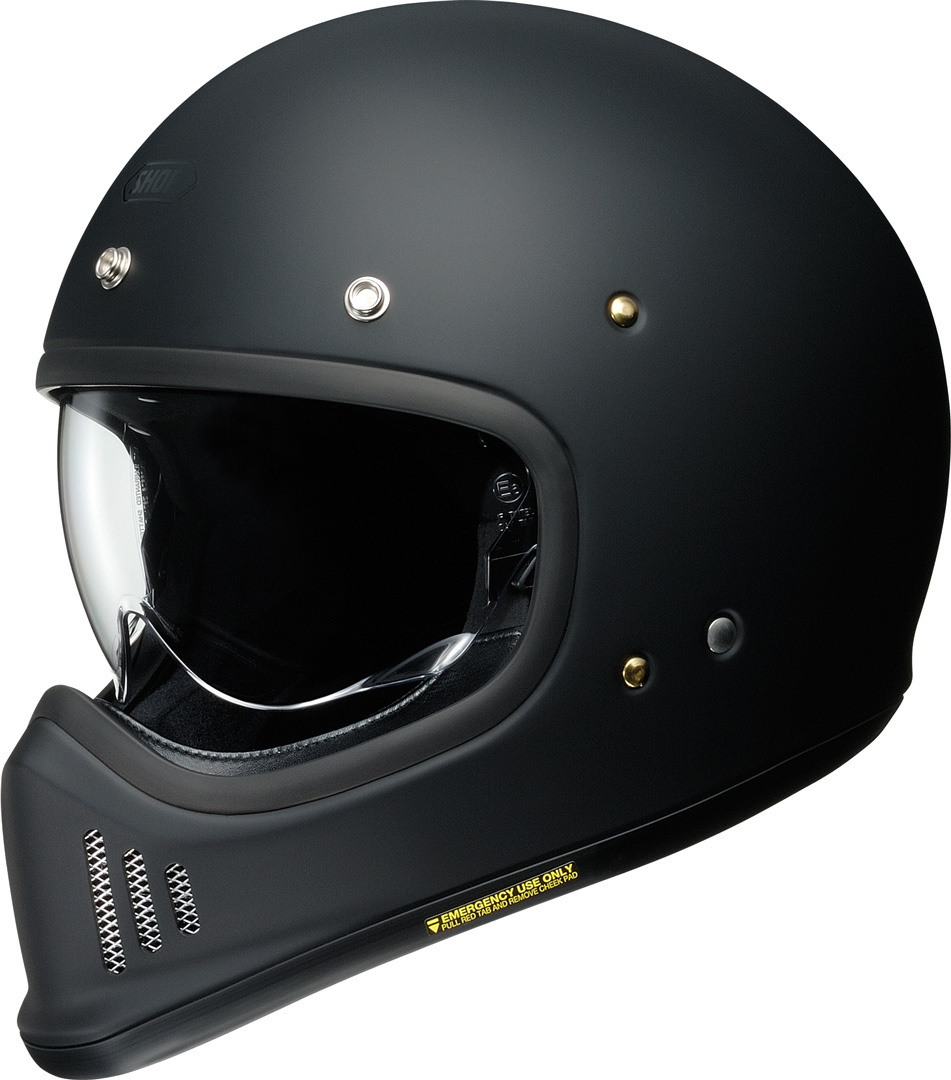 Shoei EX-Zero Helm, schwarz, Größe S, schwarz, Größe S