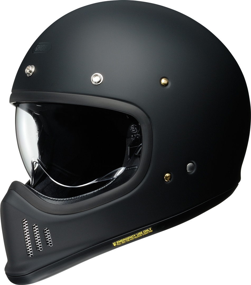 Shoei EX-Zero Helm, schwarz, Gre S, schwarz, Gre S