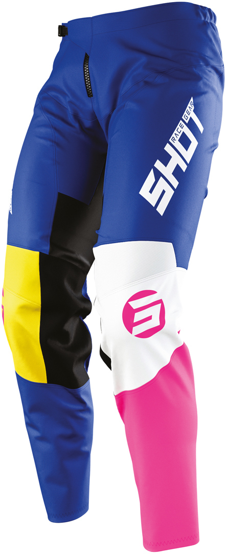 Shot Devo Storm Kinder Motocross Hose, pink-blau, Gre 8/9, pink-blau, Gre 8/9