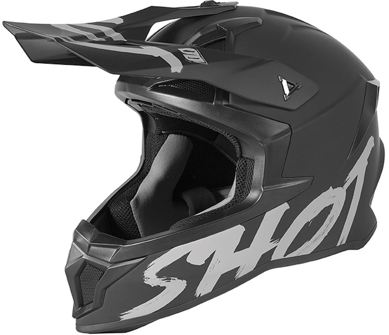 Shot Lite Solid Motocross Helm, schwarz, Gre L, schwarz, Gre L