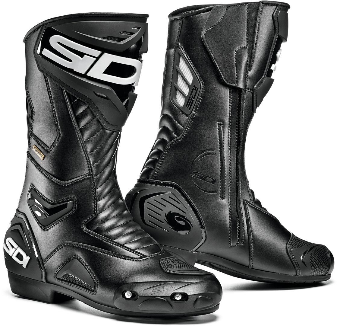 Sidi Performer Gore-Tex Motorradstiefel, schwarz, Größe 38, schwarz, Größe 38