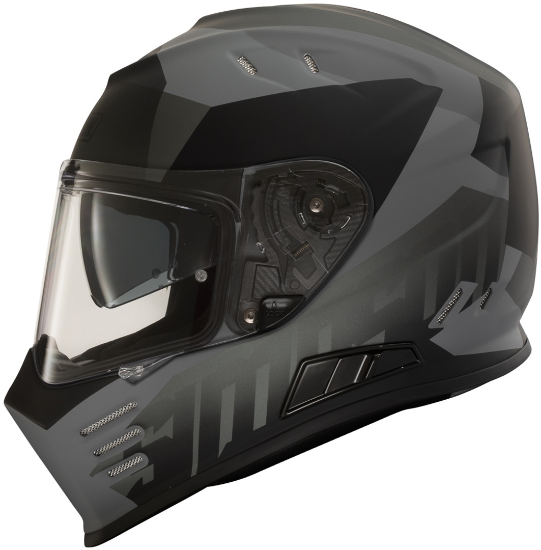 Simpson Venom Army Motorradhelm, schwarz-grau, Gre 2XL, schwarz-grau, Gre 2XL