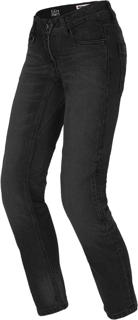 Spidi J-Tracker Damen Motorradjeans, schwarz, Gre 26, schwarz, Gre 26 unter Bekleidung