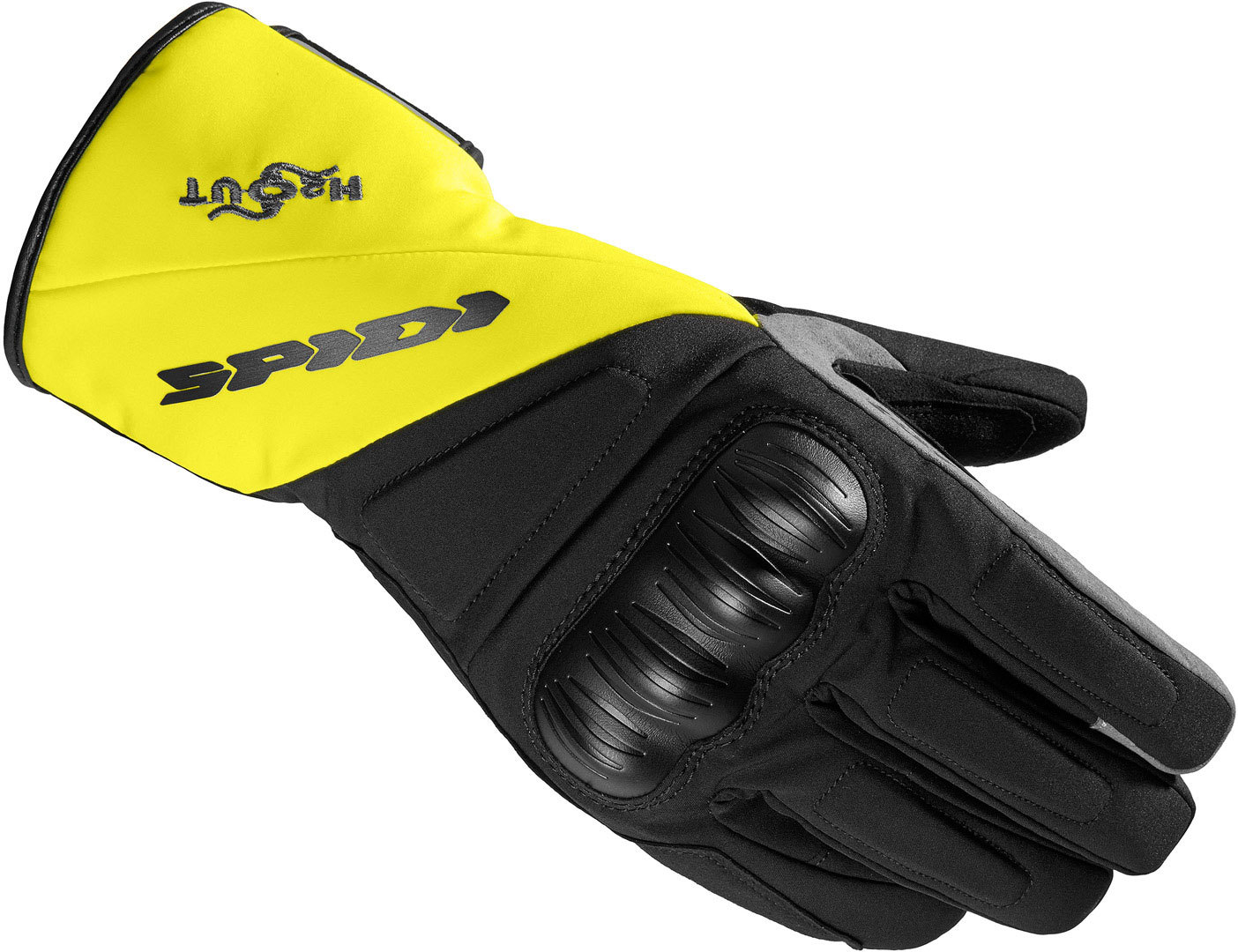 Spidi TX-T Handschuhe, schwarz-gelb, Größe XL, schwarz-gelb, Größe XL unter Bekleidung