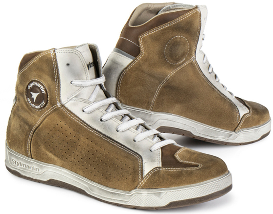 Stylmartin Colorado Motorradschuhe, grn-beige, Gre 45, grn-beige, Gre 45