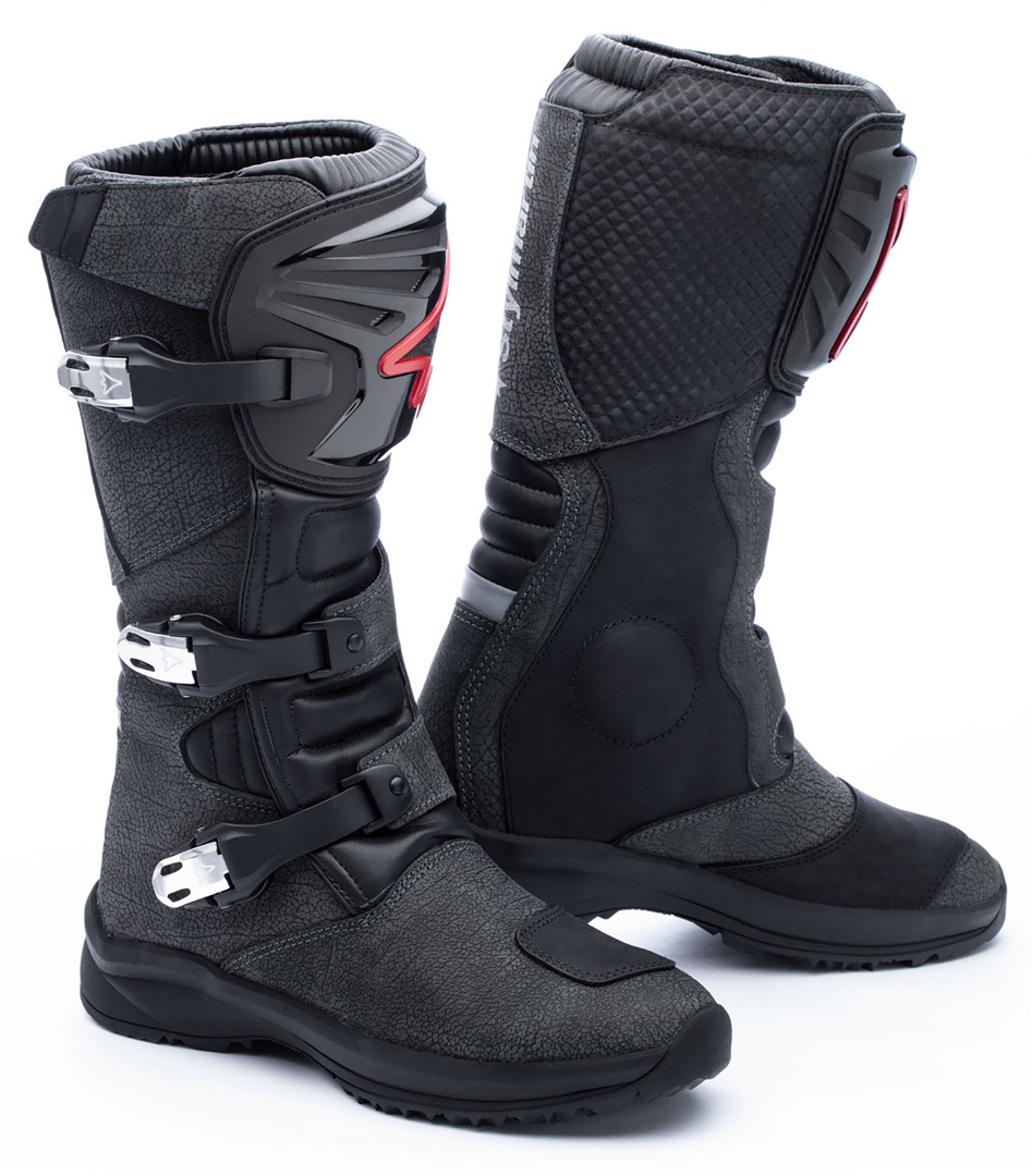 Stylmartin Navajo WP Motocross Stiefel, grau, Gre 41, grau, Gre 41 unter Bekleidung