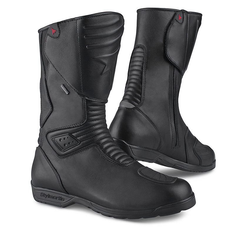 Stylmartin Navigator Motorradstiefel, schwarz, Gre 45, schwarz, Gre 45 unter Bekleidung