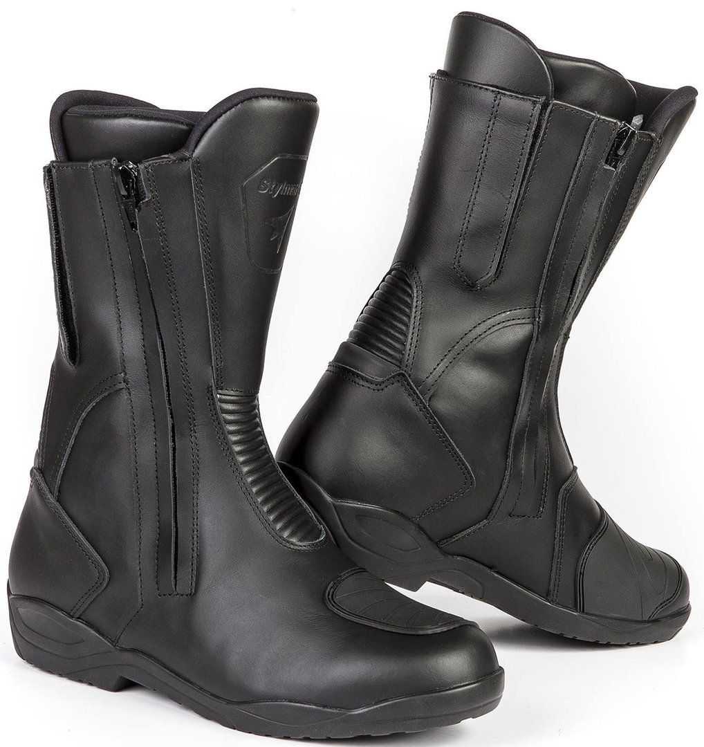 Stylmartin Syncro Motorradstiefel, schwarz, Gre 46, schwarz, Gre 46