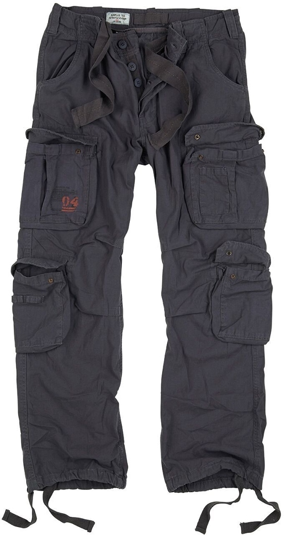 Surplus Airborne Vintage Hose, schwarz-grau, Gre 5XL, schwarz-grau, Gre 5XL