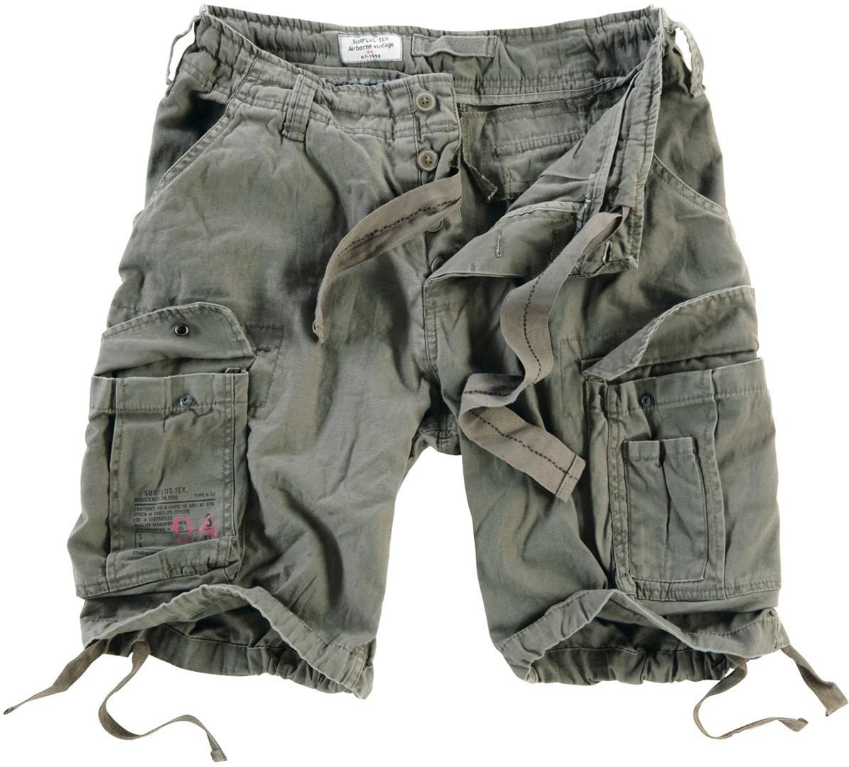 Surplus Airborne Vintage Shorts, grn, Gre 6XL, grn, Gre 6XL