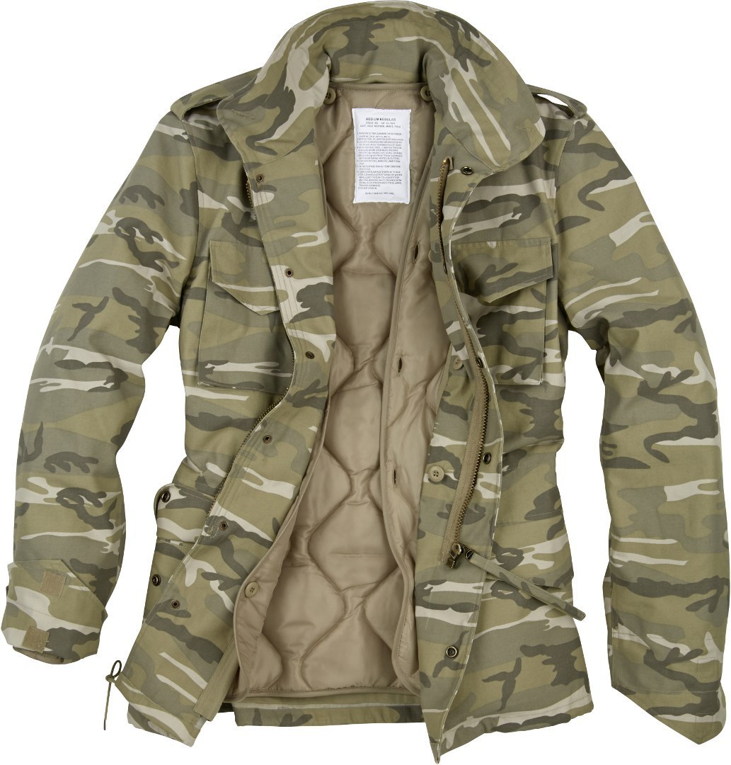 Surplus US Fieldjacket M65 Jacke, mehrfarbig, Größe M, mehrfarbig, Größe M