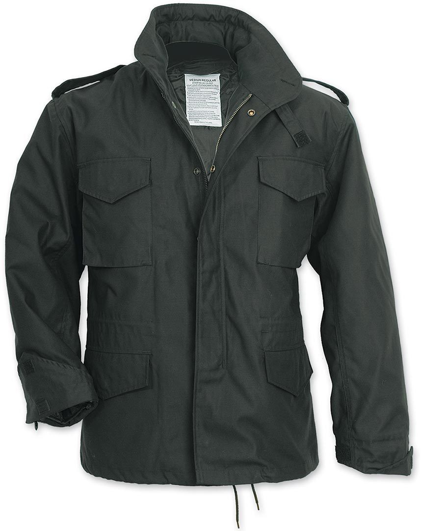 Surplus US Fieldjacket M65 Jacke, schwarz, Größe 2XL, schwarz, Größe 2XL
