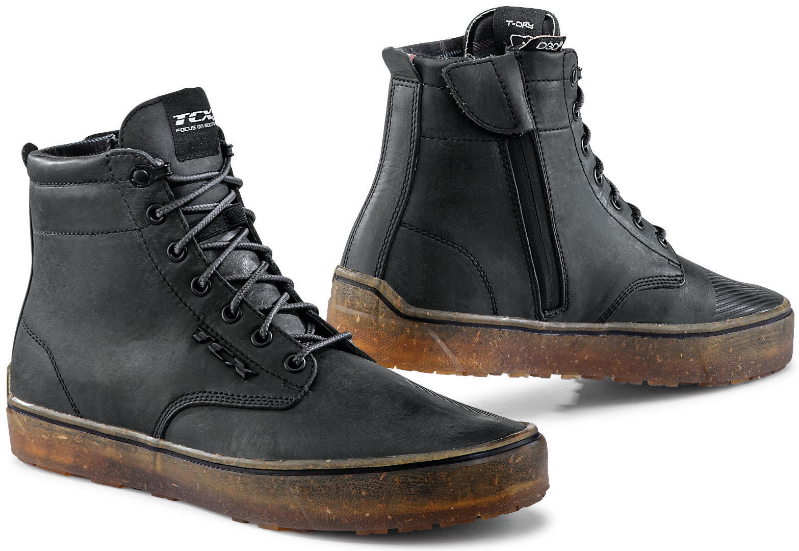 TCX Dartwood Wasserdichte Motorradschuhe, schwarz, Gre 46, schwarz, Gre 46 unter Bekleidung