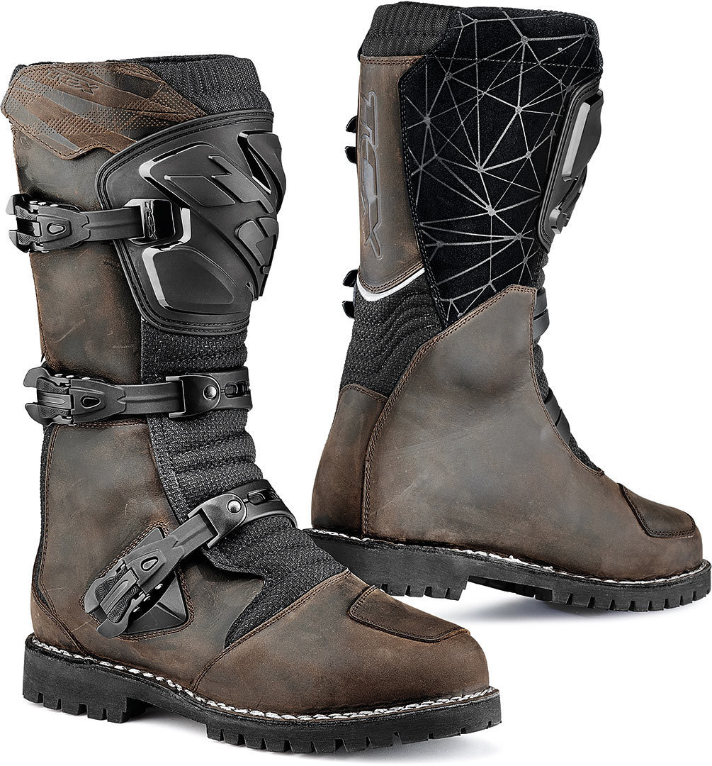 TCX Drifter wasserdichte Motorradstiefel, braun, Gre 48, braun, Gre 48