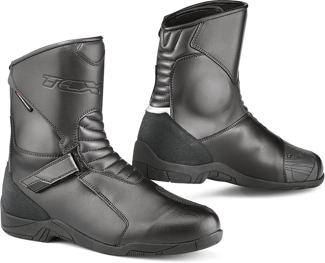 TCX HUB wasserdichte Motorradstiefel, schwarz, Gre 46, schwarz, Gre 46