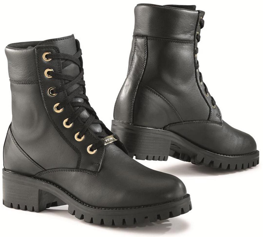 TCX Smoke wasserdichte Damen Motorradstiefel, schwarz, Gre 35, schwarz, Gre 35