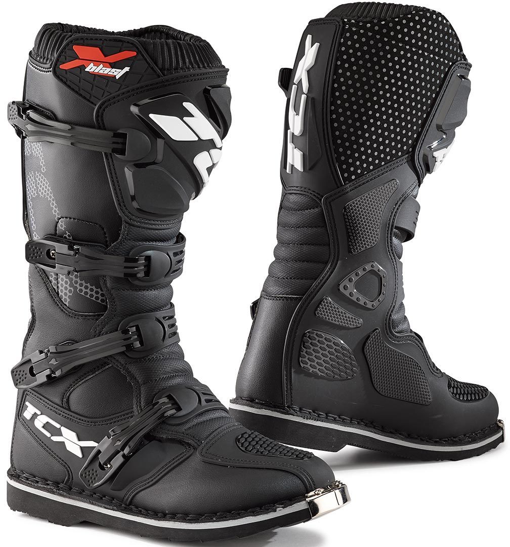 TCX X-Blast Motocross Stiefel, schwarz, Gre 39, schwarz, Gre 39