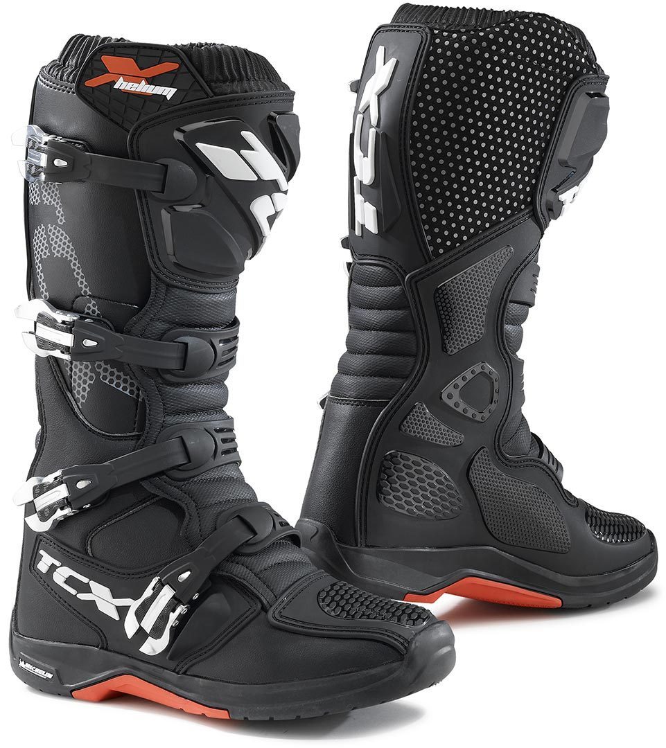 TCX X-Helium Michelin Offroad Motorradstiefel, schwarz, Gre 42, schwarz, Gre 42 unter Bekleidung