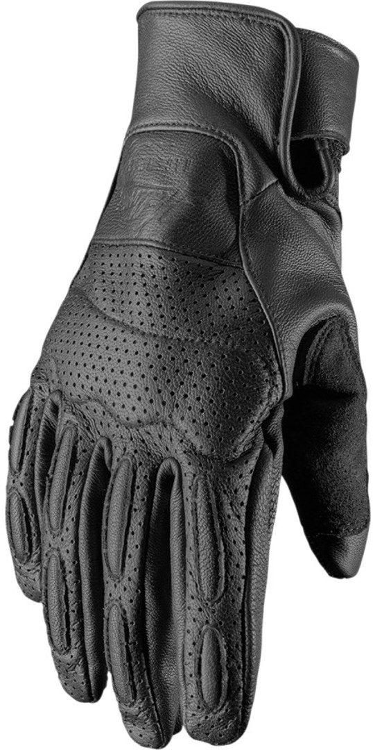 Thor Hallman Collection GP Motorrad Handschuhe, schwarz, Gre XL, schwarz, Gre XL unter Bekleidung