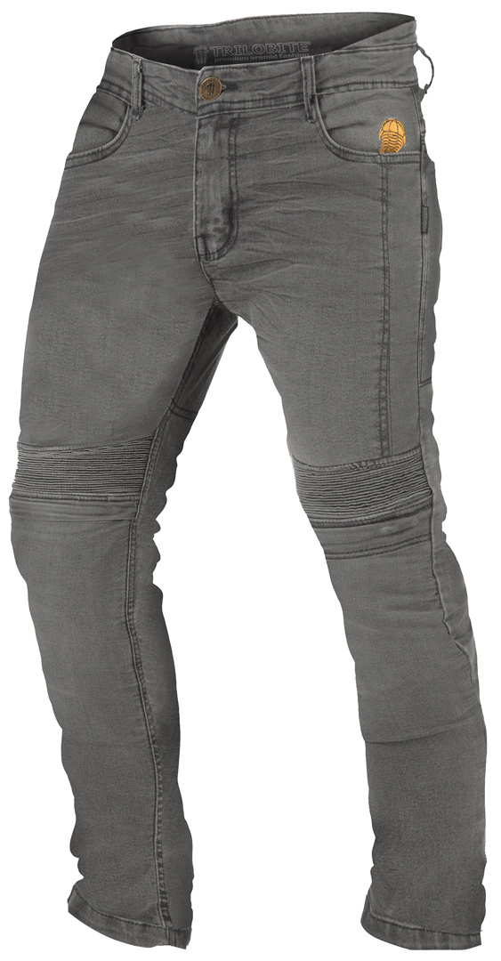 Trilobite Micas Urban Motorradjeans, grau, Gre 36, grau, Gre 36 unter Hosen