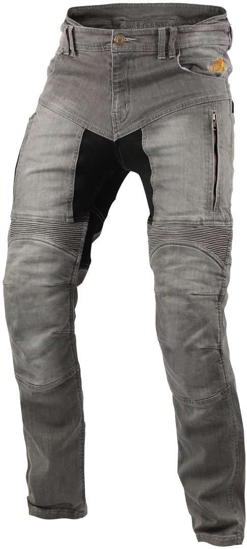 Trilobite Parado Motorradjeans, grau, Gre 38, grau, Gre 38 unter Hosen