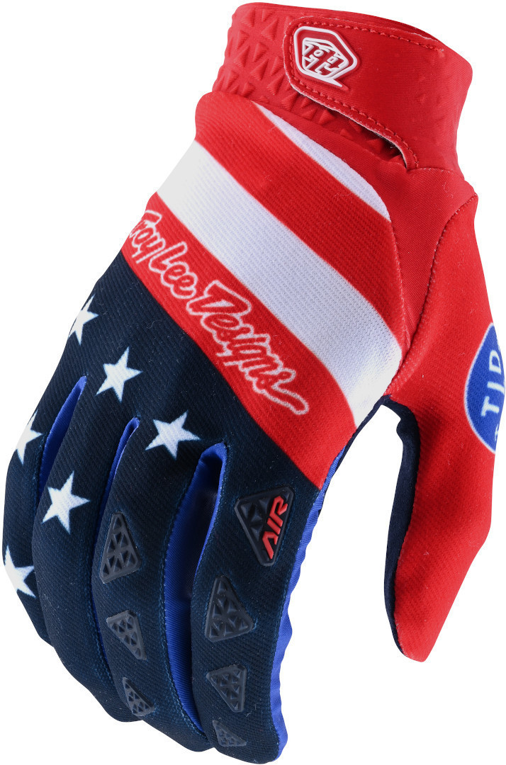 Troy Lee Designs Air Stars and Stripes Motocross Handschuhe, mehrfarbig, Gre M, mehrfarbig, Gre M