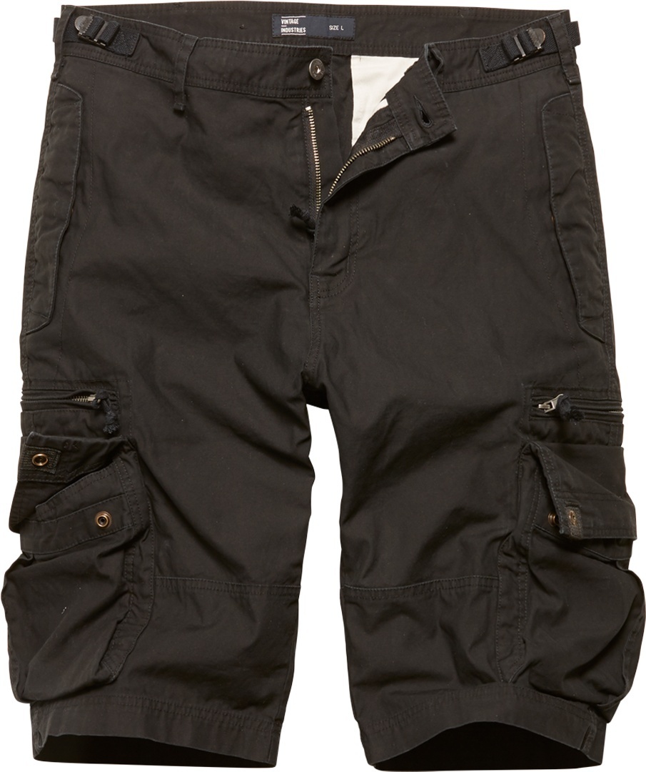 Vintage Industries Gandor Shorts, schwarz, Größe XL, schwarz, Größe XL