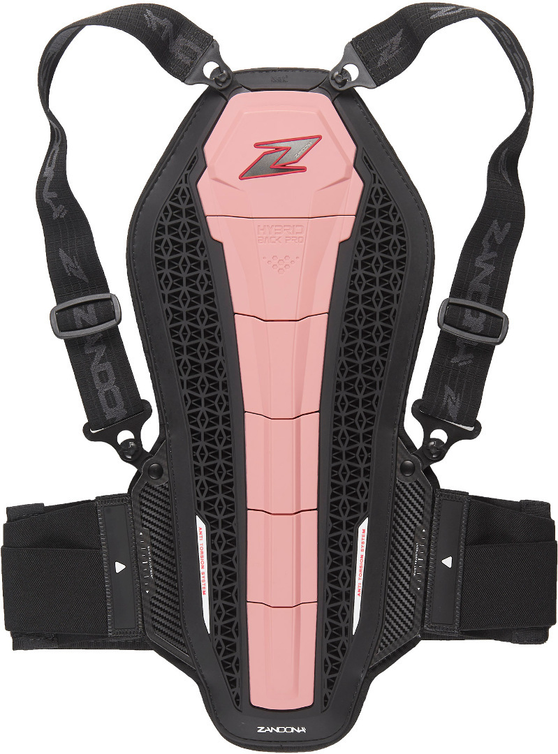 Zandona Hybrid Back Pro X6 Rckenprotektor, pink, Gre XS, pink, Gre XS